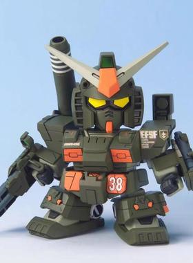 有货 万代SD BB战士251 FA-78-1 全装甲高达 拼装模型