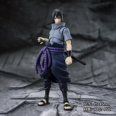 有货 万代 SHF 火影忍者 宇智波佐助 烧尽黑暗的孤高忍 可动手办