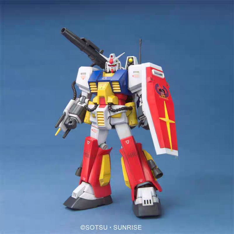 万代 正品 MG 1/100 元祖高达 狂四郎 PF-78-1 完美高达 拼装模型