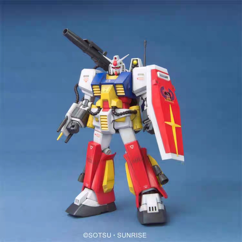 万代 正品 MG 1/100 元祖高达 狂四郎 PF-78-1 完美高达 拼装模型