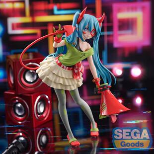 有货 SEGA 世嘉 歌姬计划 初音未来 应援小恶魔 景品手办