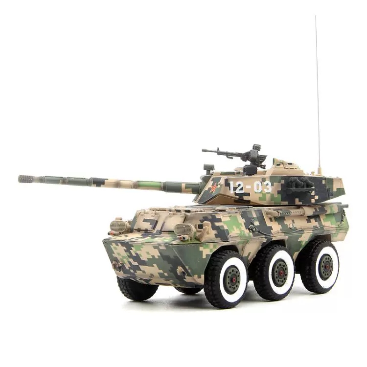 unistar1:72ptl02轮式突击炮合金模型仿真02式装甲车退伍礼品收藏