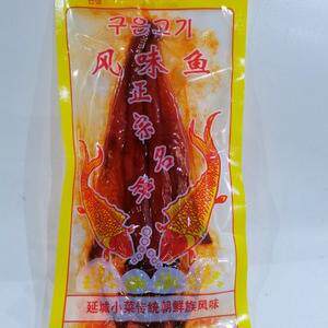 延边特产延城辣明太鱼90克风味鱼老牌子儿时味道拍10袋包邮送豆皮