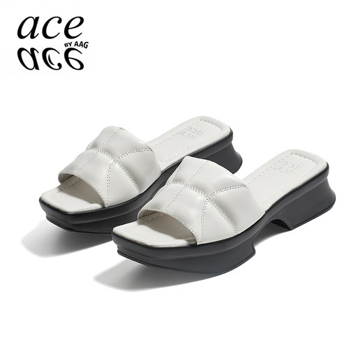 油蜡皮aceace3.5cm百搭好走很轻