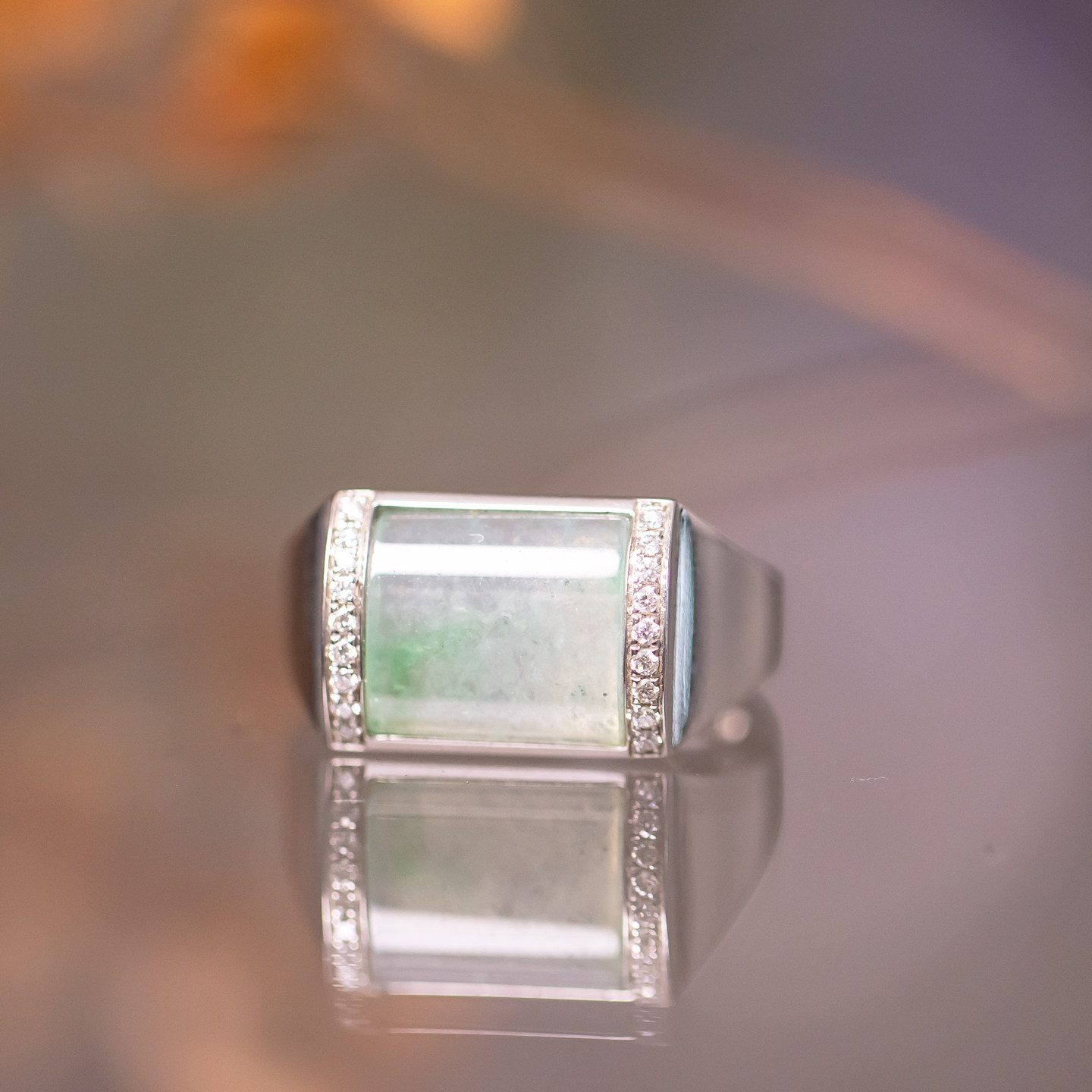 天然翡翠戒指冰种首饰14K金镶嵌缅甸玉大气简约精致鉴定证书,珠宝/钻石/翡翠,戒指/指环,淘宝优惠券,粉丝福利购,淘宝优惠卷