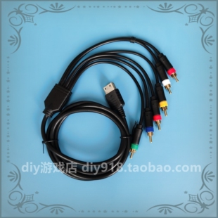 世嘉DC游戏机RGBS线   非色差分量线