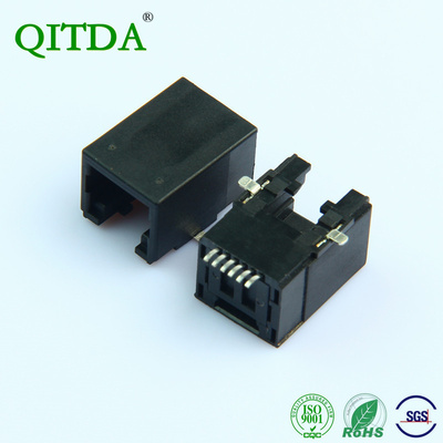 RJ11电话接口连接器全表贴6P