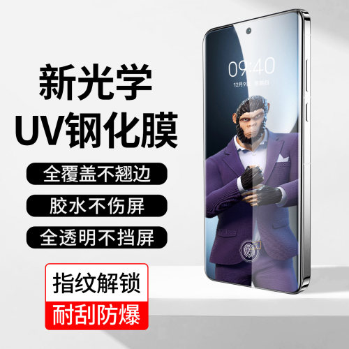 猩猩适用honor/荣耀钢化膜防指纹