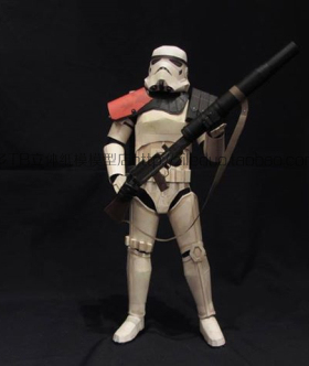 纸拼图星球大战Sandtrooper 1比6动漫手办人偶立体纸模型DIY礼品