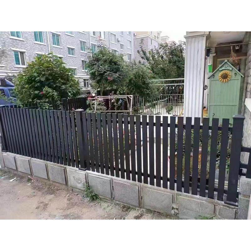 新款别墅院子围栏铝艺护栏花园栅栏户外庭院新中式栏杆铝合金包邮