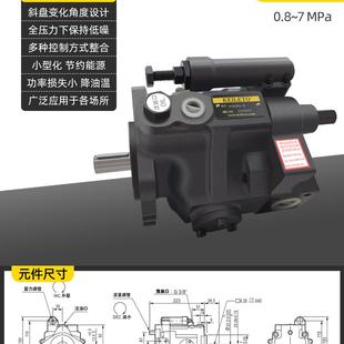 台湾KEILETO凯利通V15A1RX 包邮 V23A2RX柱塞泵A1 V18A2RX 新款