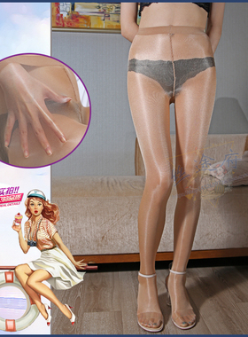 丝袜超薄15d一线无棉裆全透2019新款闪光油亮性感光滑打底袜