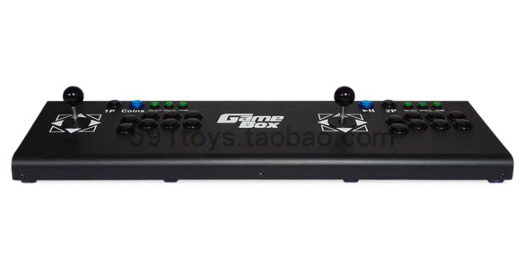 2人家用控台摇杆格斗3001合一节目街机雷龙彩京三国志雪人拳王98