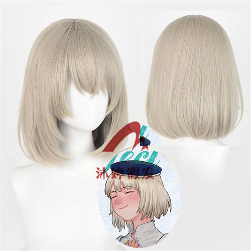 沐婷 迷宫饭 法琳cosplay假发 仿真头皮顶波波头莱欧斯队