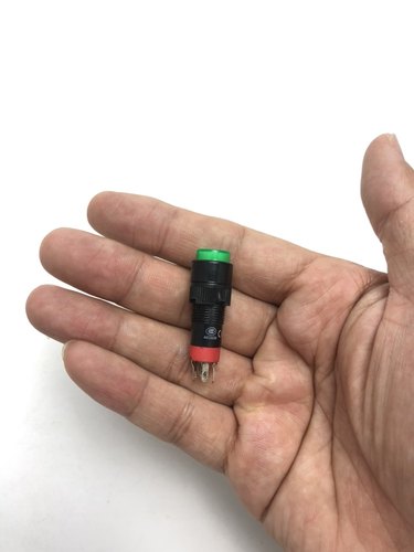 小型圆形按钮开关LA10开孔10mm