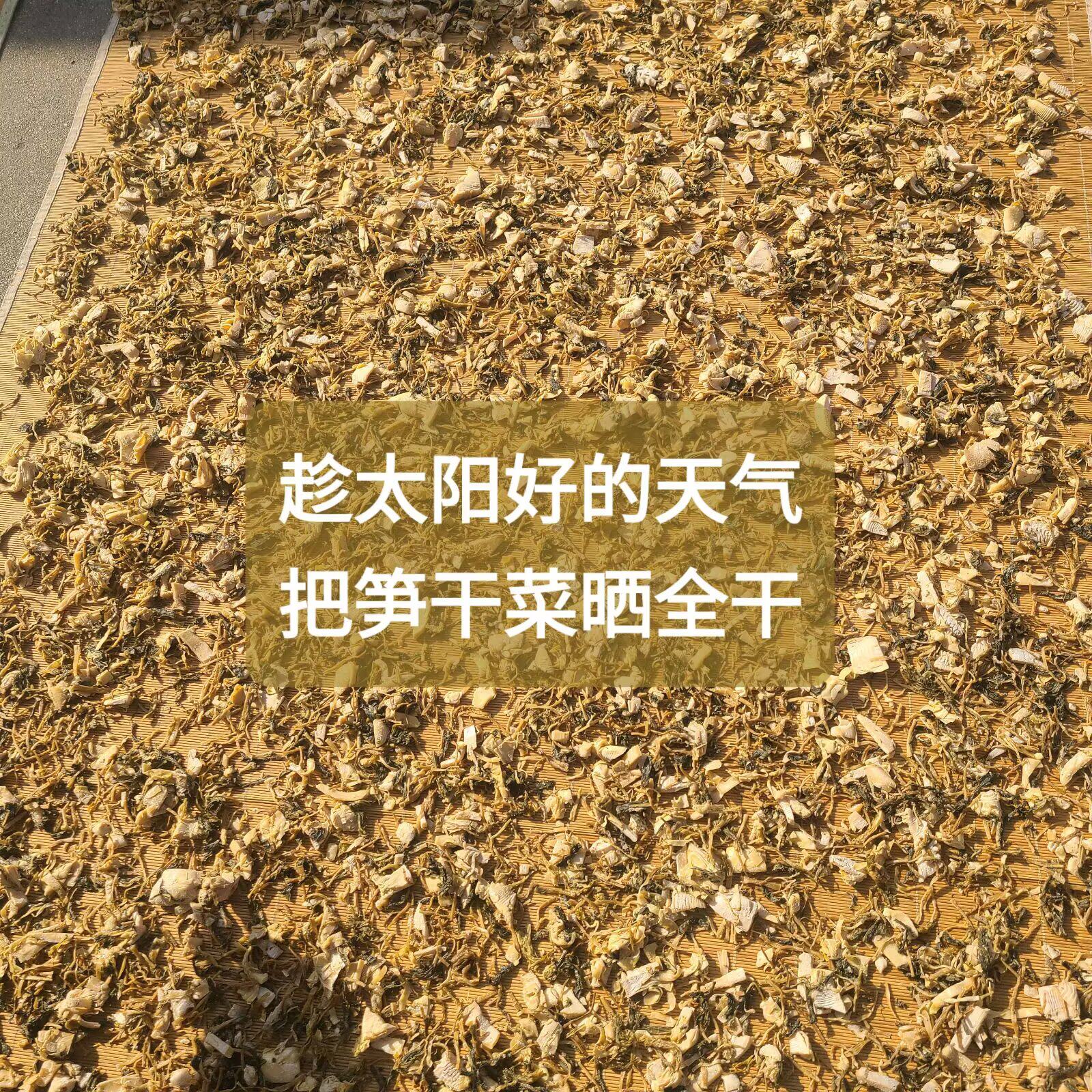 新晒奉化农家笋干菜雪菜毛笋无沙非绍兴梅干菜开胃浙江土特产