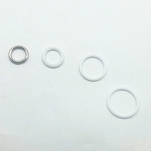 1厘米罗马帘小圈白色塑料小圈圈配件辅料 穿绳小环折帘布圆环闭口