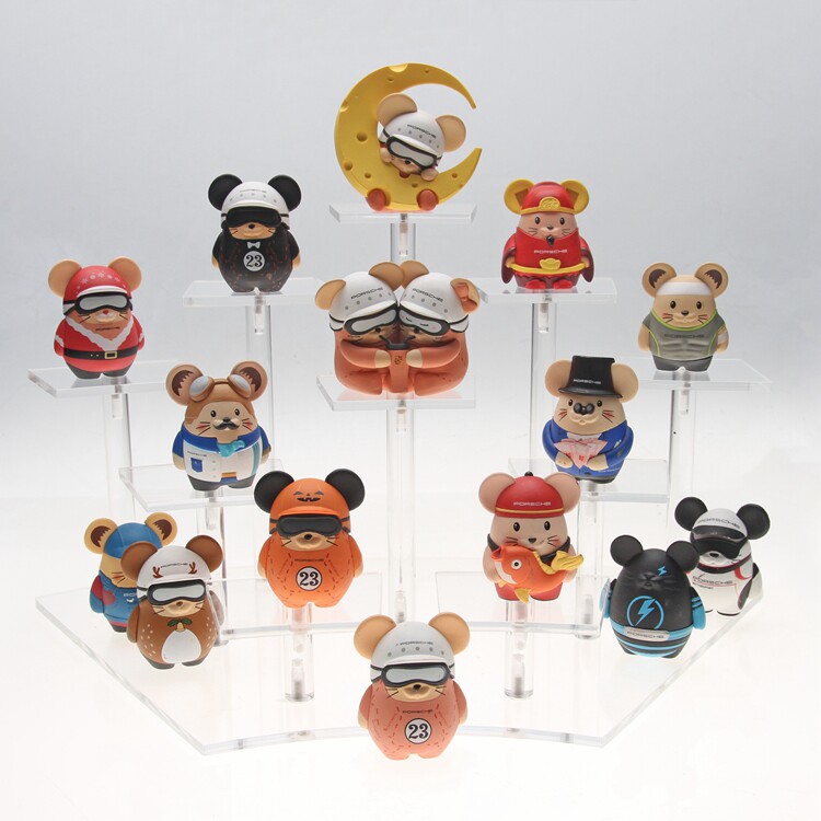 保时捷鼠年纪念品限量版鼠年摆件15只纪念鼠911摆件MACAN971718