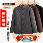 中老年男士 棉袄防寒服冬季 加厚棉服爸爸加绒保暖棉衣立领棉袄