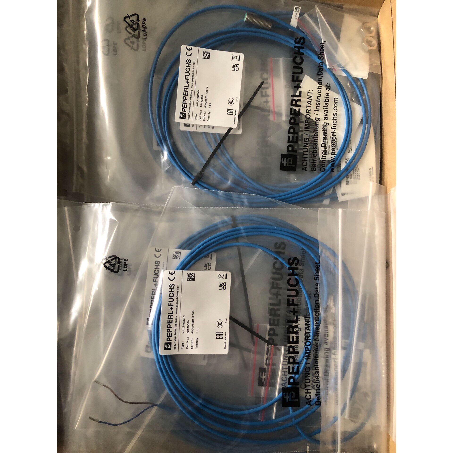 NJ1.5-8GM-N 倍加福传感器拍前议价