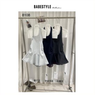 首尔设工装 UNTime 机能风芭蕾风挂脖背心 重塑 BABESTYLE