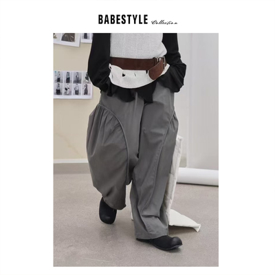 YANJIJIAN+机能风+压褶设计