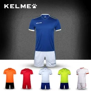 KELME Kalmei quần áo bóng đá phù hợp với đội thi đấu tay áo ngắn Ban nhẹ áo thoáng khí K16Z2004 - Bóng đá