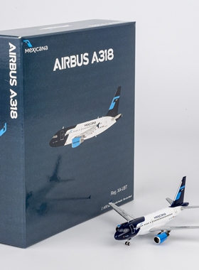 NG 1:400  墨西哥航空 A318-100 XA-UBT/XA-UBS合金航模