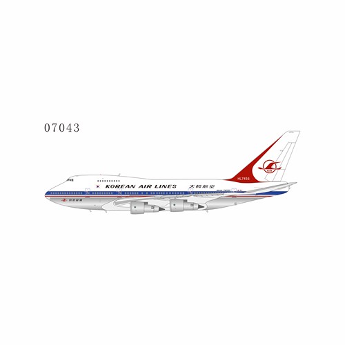 预售:NG 07043/07044/78042 韩亚航空 747SP 合金航模1:400