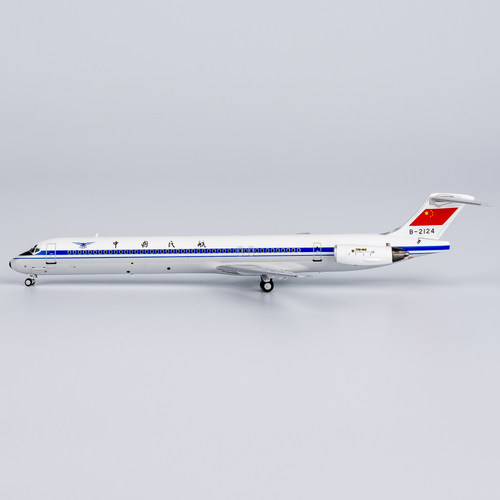 NG 83016/83018 民航总局 MD-82 B-2124 合金航模 1:400 共2款