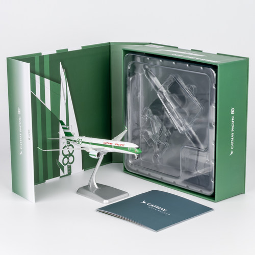 典藏版新品:NG 1:400 国泰航空 A350-900 (80周年)B-LRJ 合金航模