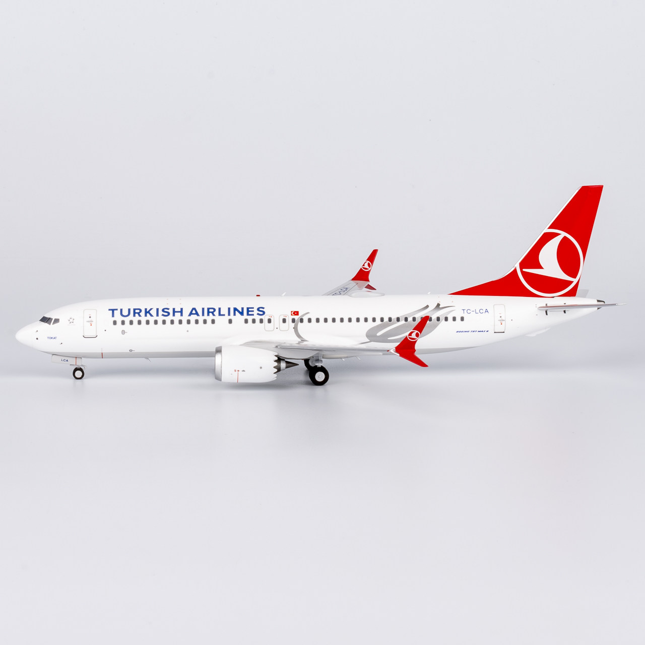 NG 土耳其航空 737 MAX 8 TC-LCA/TC-LCB 合金航模 1:200 共2款