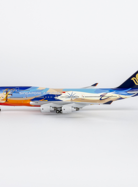 NG 新加坡航空 747-400 9V-SPL/9V-SPK 合金航模 1:400共2款