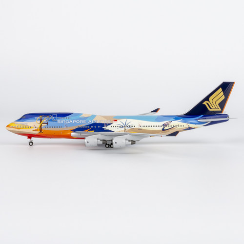 NG 新加坡航空 747-400 9V-SPL/9V-SPK 合金航模 1:400共2款