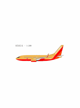 预售 NGMODEL 1:200  西南航空公司 737-700/w 05034