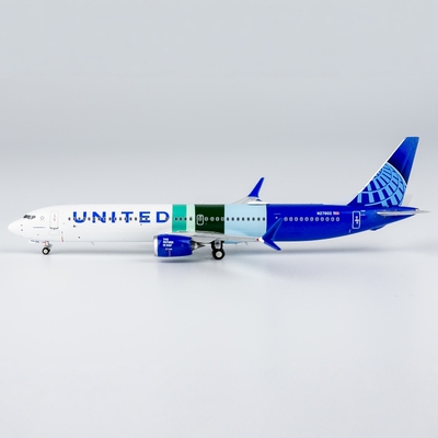NG 90002/90003 联合航空 737 MAX 10 N27602 合金航模1:400