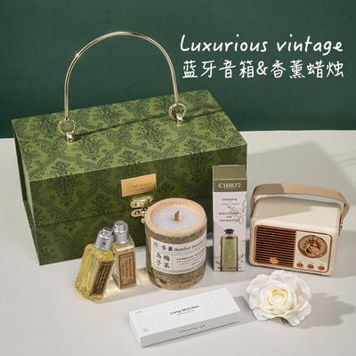 蓝牙音箱香薰礼盒实用伴手礼送女生朋友高级轻奢小众音响生日礼物