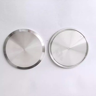 304快装 盲板2205卡箍堵片卫生级不锈钢堵板316闷板卡片卡盘3A标准