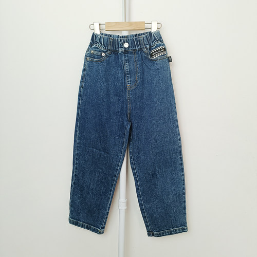 IT*春夏蓝色百搭牛仔裤130-170