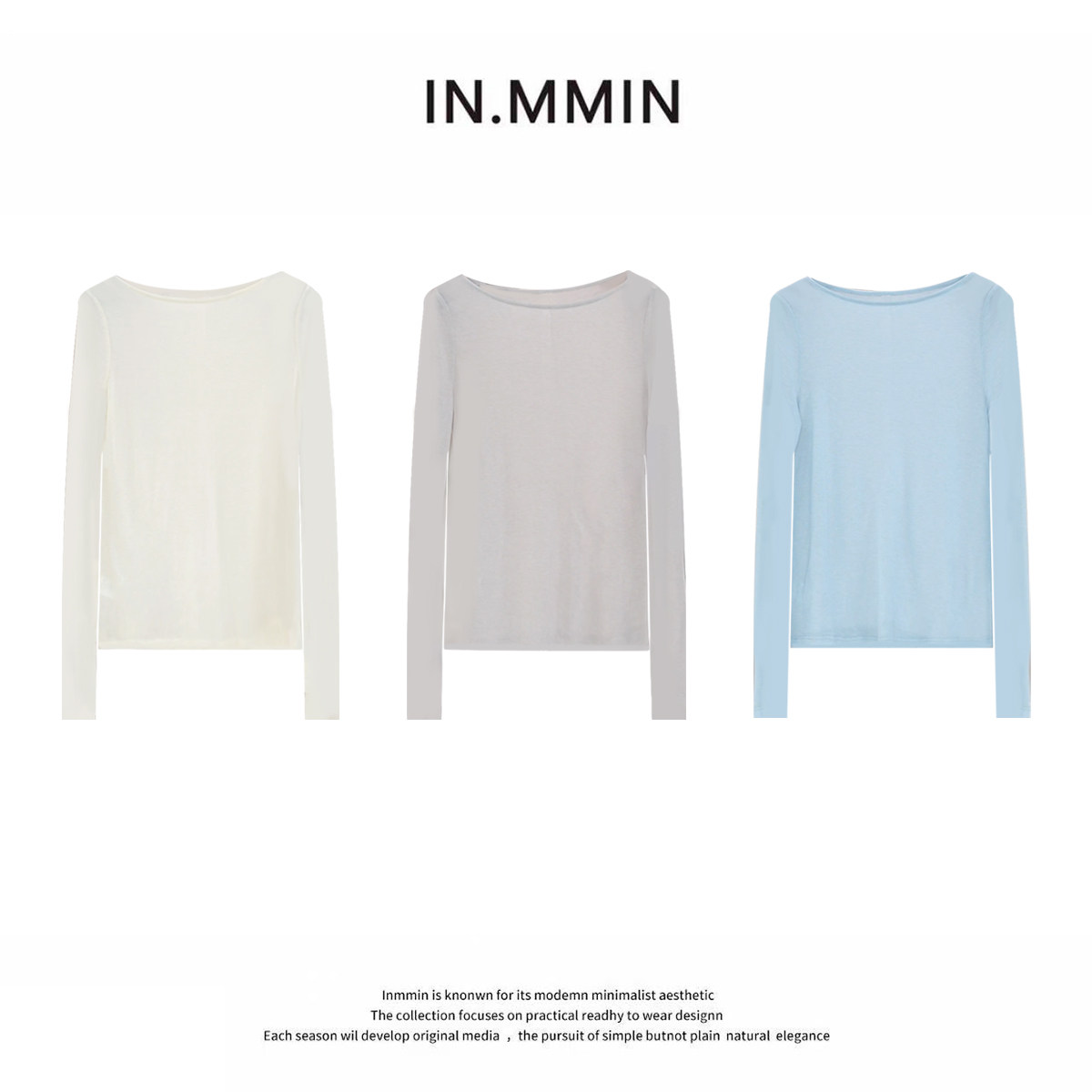 IN.MMIN03 韩里韩气设计感防晒长袖罩衫T恤女夏新款上衣zz1112