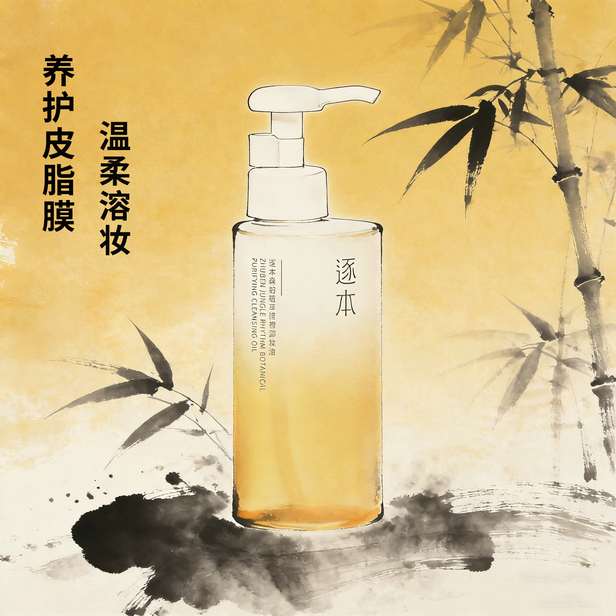 效期26年10月 逐本卸妆油森韵4代温和清洁水感洁颜油卸妆乳平价