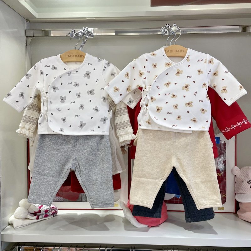 拉比专柜同款秋冬婴儿保暖内衣套装加绒新生儿衣服婴儿斜衿和尚服,童装/婴儿装/亲子装,内衣套装,淘宝优惠券,粉丝福利购,淘宝优惠卷