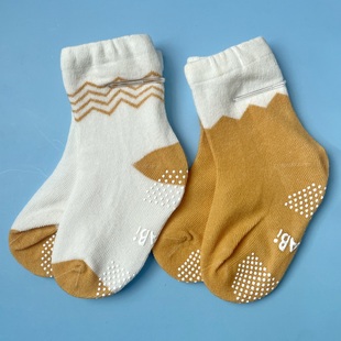 拉比童装专柜正品2双装熊头短袜春夏款男女宝宝薄款袜子婴儿童袜