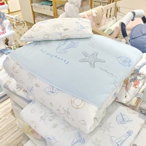 丽婴房被子商场专柜款儿童厚棉被2024秋冬幼儿园四季被纯棉子母被