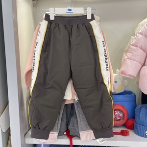 丽婴房商场专柜款正品羽绒裤2023冬男女儿童加厚保暖厚鸭绒棉裤