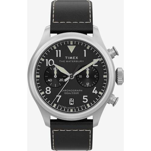 海外代购Timex/天美时男士手表欧美腕表计时码表防水金属表壳