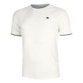 修身 运动T恤透气舒适吸汗轻盈纯色圆领短袖 剪裁 ELLESSE男士 代购