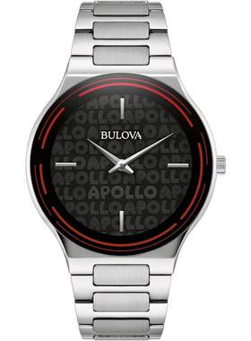海外代购BULOVA/宝路华女士手表欧美腕表精准计时边缘水晶玻璃
