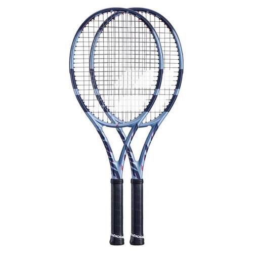 海外代购BABOLAT/百保力网球拍减震舒适精准控球双支装16x20线床