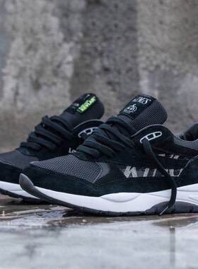 海外代购Reebok/锐步男士板鞋透气耐磨低帮黑白配色街头潮流